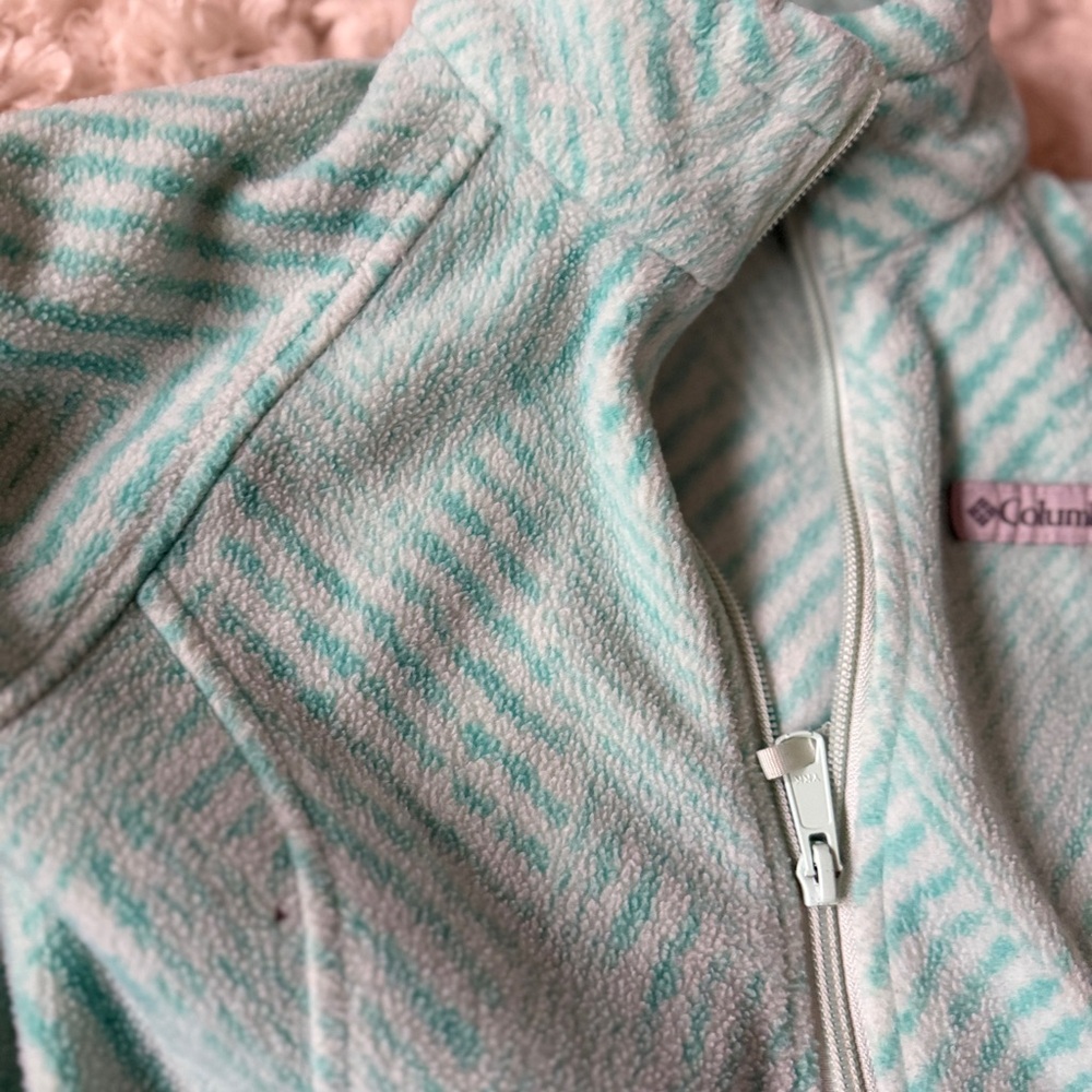 Columbia Mint Green Patterned Jacket - Picture 5 of 5